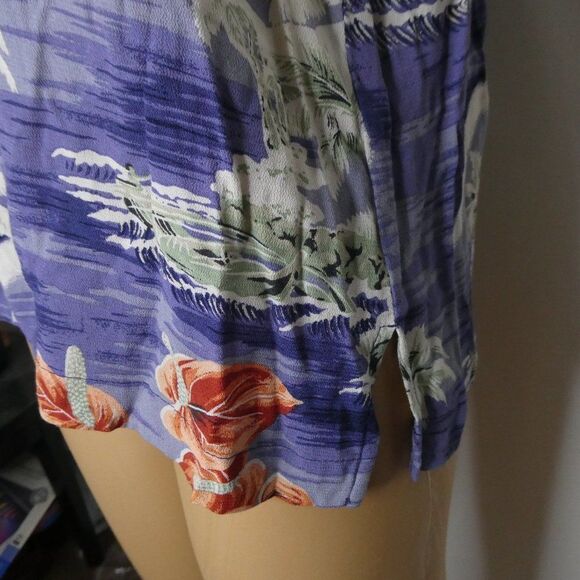 Tommy Bahama Tropical Sailboat Palm Tree Tank Top - Picture 5 of 9